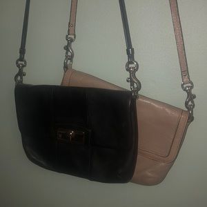 Set of Vintage Auth COACH cross body purses